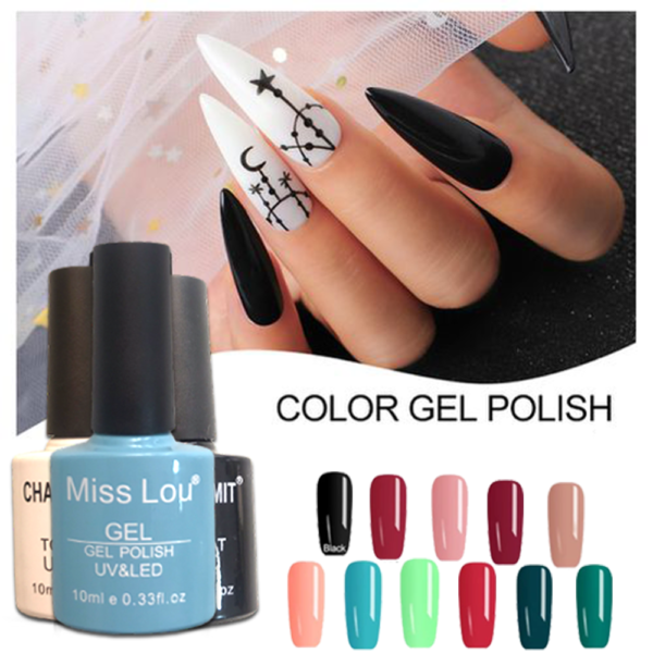 Gelish Nail Polish by charm limit – مناكير جل للاظافر