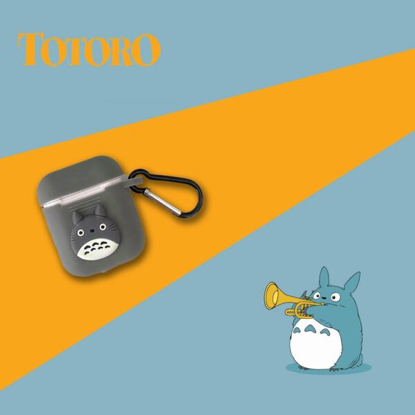 TOTORO AIRPODS case from anime – غطاء لسماعات الاذن بشخصية توتورو من الانمي