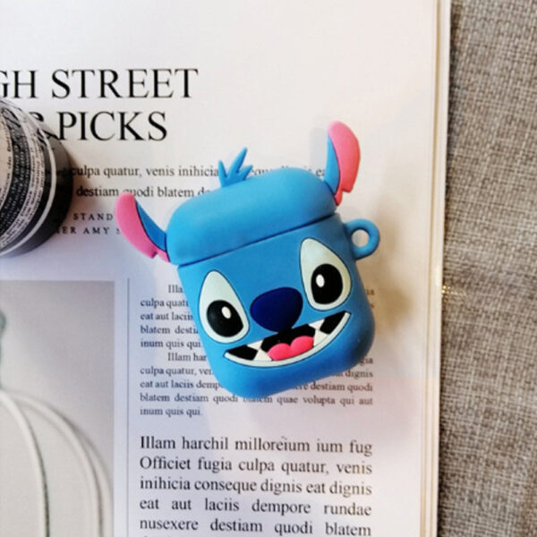 Stitch AIRPODS case from disney – غطاء لسماعات الاذن بشخصية ستيتش من ديزني