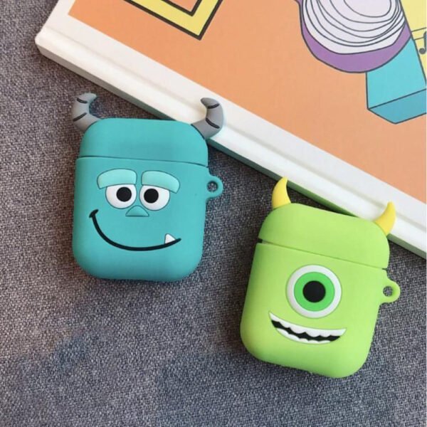 Mike and James AIRPODS case from disney – غطاء لسماعات الاذن بشخصيات جيمس و مايك من ديزني