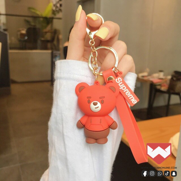 keychain 3D kawaii large- ميداليه حجم كبير لطيفة الشكل