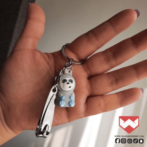 keychain & nail clip 3D kawaii small- ميداليه وقصاصه اظافر حجم صغير لطيفة الشكل